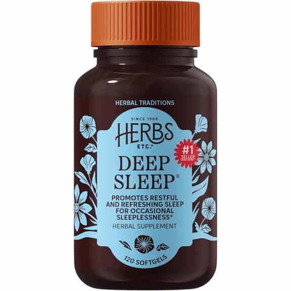 Herbs Etc. Deep Sleep Softgels (120 Servings)
