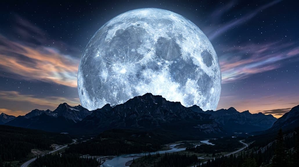 moon approaching earth s proximity