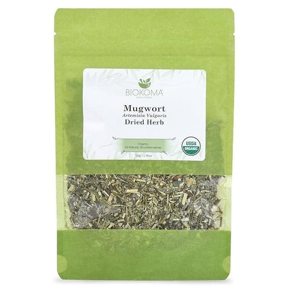 Biokoma Organic Mugwort Herb 50g Aromatic Kosher