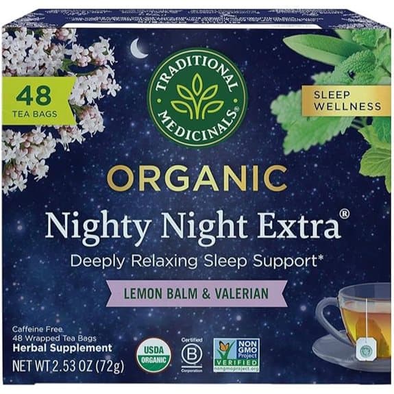 Traditional Medicinals Organic Nighty Night Tea (48 Bags)