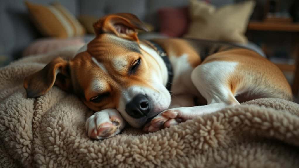 pet sleep movement signs