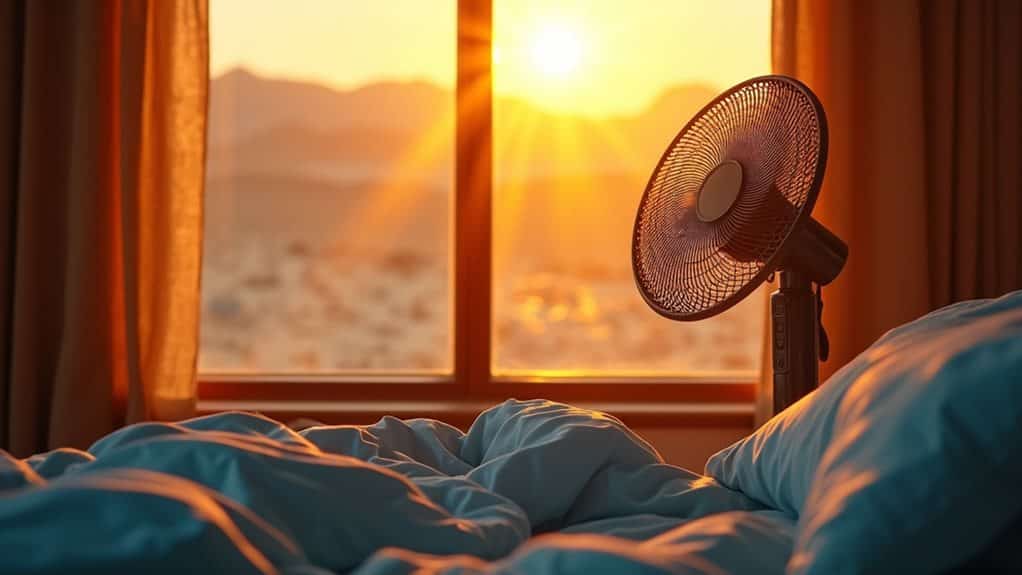 cool comfortable sleep environment