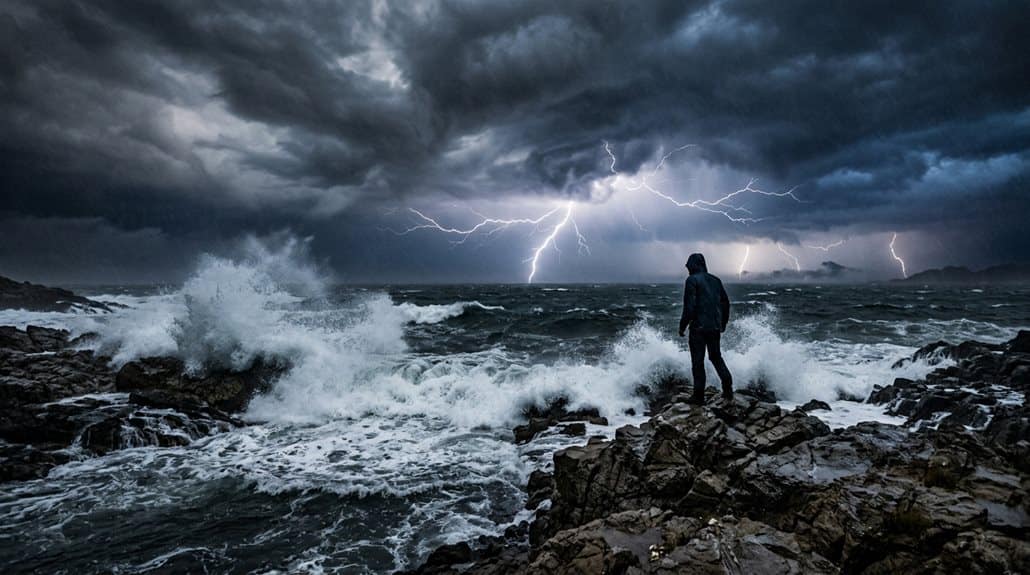 emotional chaos from storms