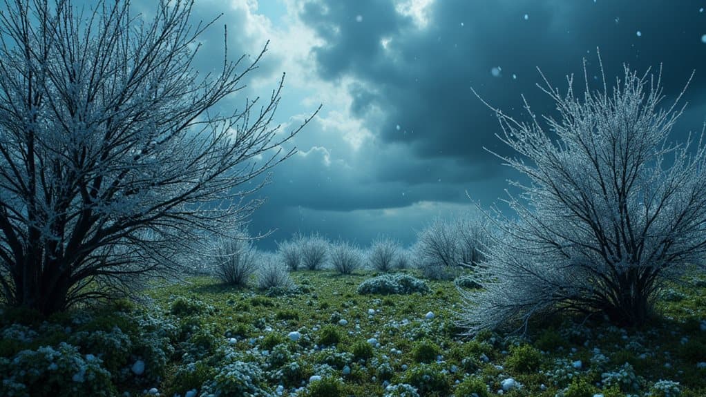 hail as divine symbolism