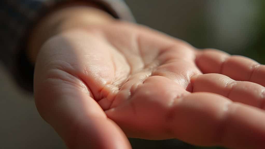 holistic left hand interpretation