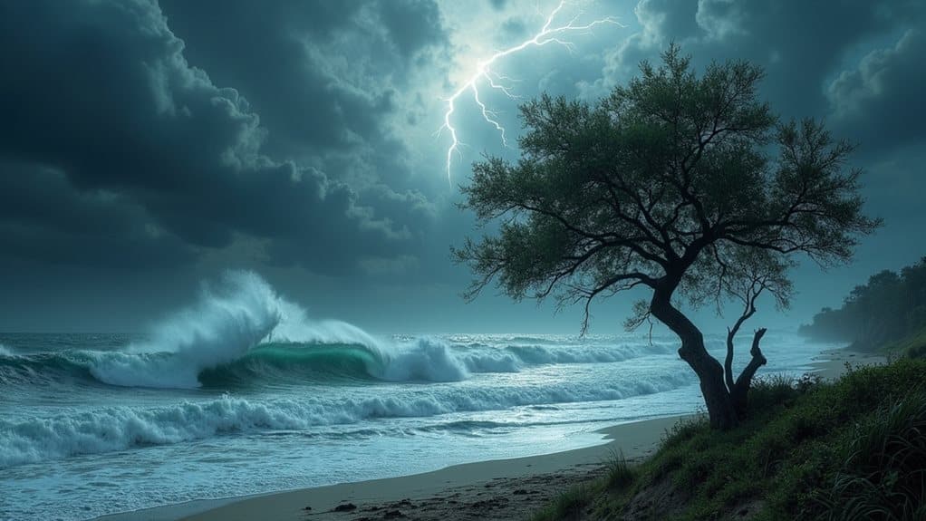 hurricane symbolizes emotional chaos